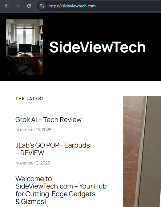 SideViewTech Screenshot